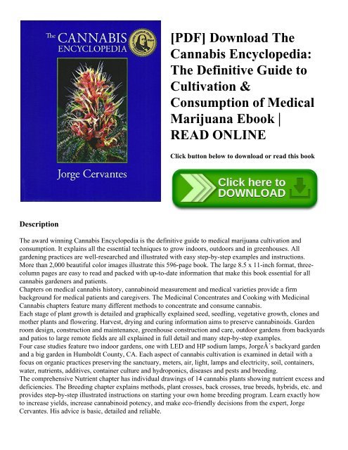 cannabis cookbook pdf download